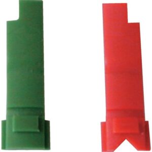 Eaton M22-XC-R, green and red plastic inserts