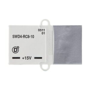Eaton SW4-RC8-10, Wite plastic casing with metal resistor cap,