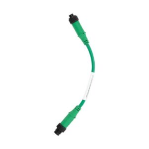 Eaton SWD4-M1LR5-2S, Smartwire round green cable with two M12 sockets